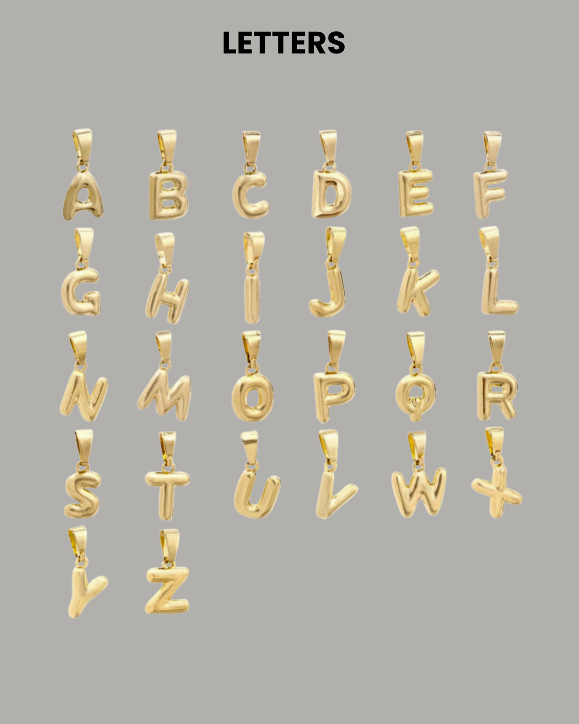 LETTER Charm